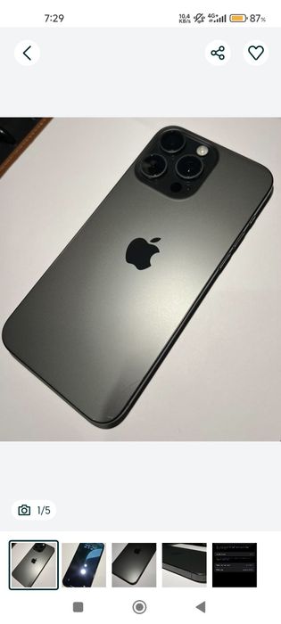 iPhone 15 pro max 256GB
