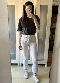 Нові білі джинси Zara, модель flare
