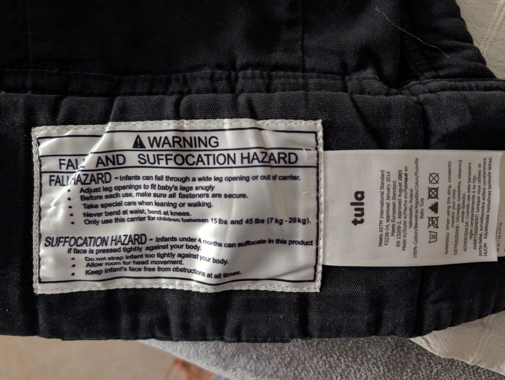 Marsupio Tula Baby Carrier - Ergonómico
