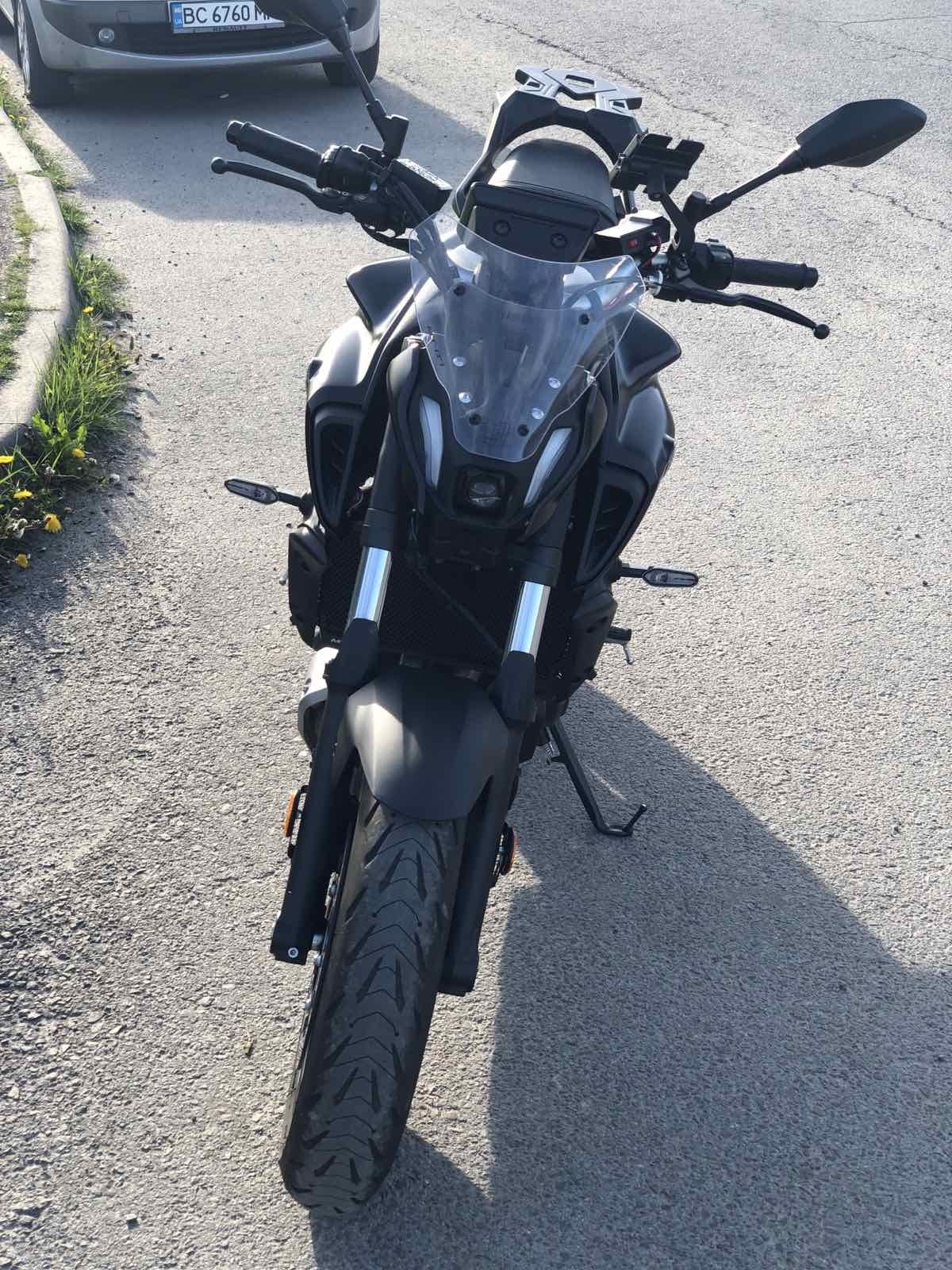 Yamaha mt 07 мотоцикл