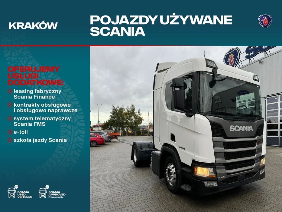 Scania R450 A4x2na 4 Poduszki  Waga Kg