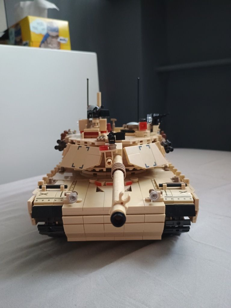 M1A2 Abrams klocki kompatybilne z lego i cobi