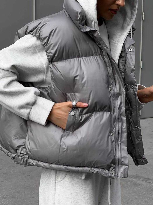 Жилетка Жіноча — Безрукавка Оверсайз — Женская жилетка — Без Передплат