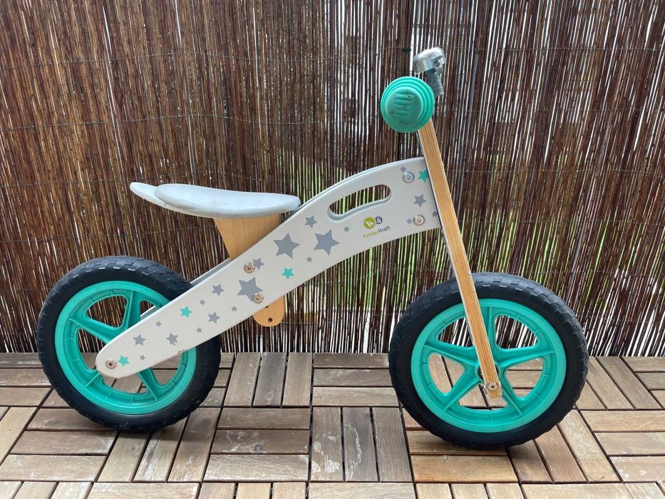 Rowerek biegowy KinderKraft – drewniany – stan bardzo dobry -