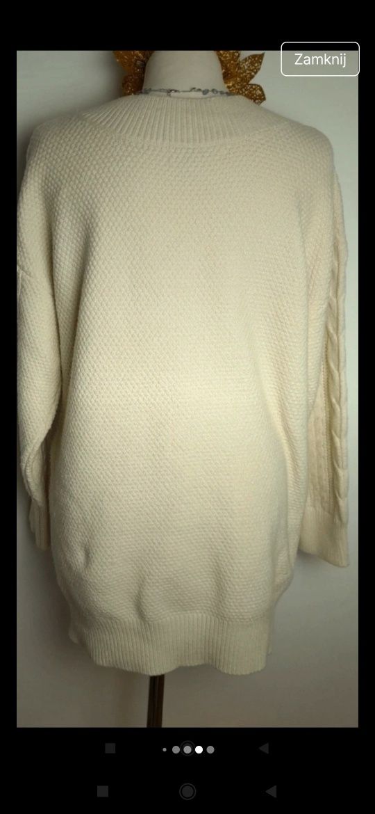 Sweter sukienka tunika next