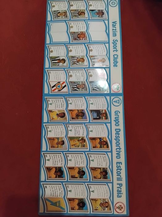 Coleção de cromos Bola ao Centro