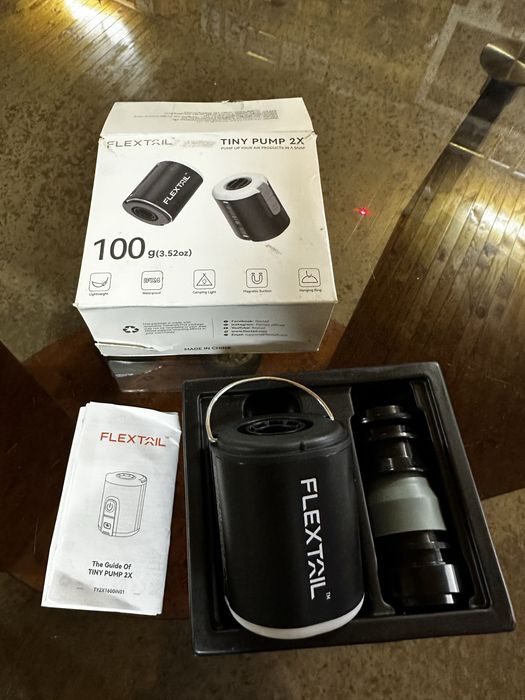 Насос-ліхтар кемпінговий Flextail Tiny Pump 2X