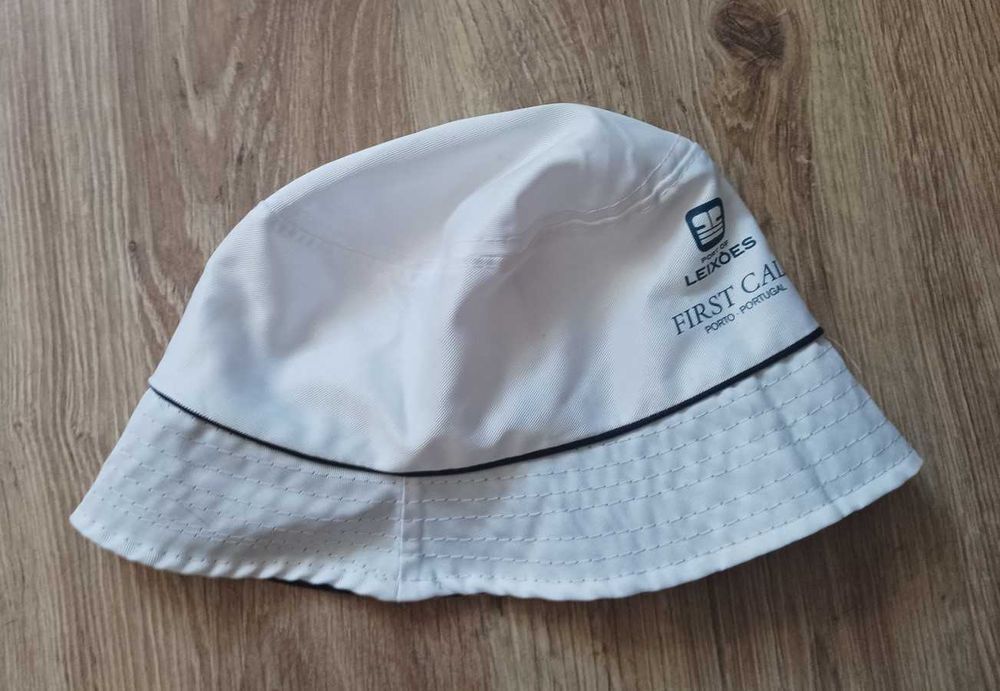 Kapelusz czapka rybacka męska biała