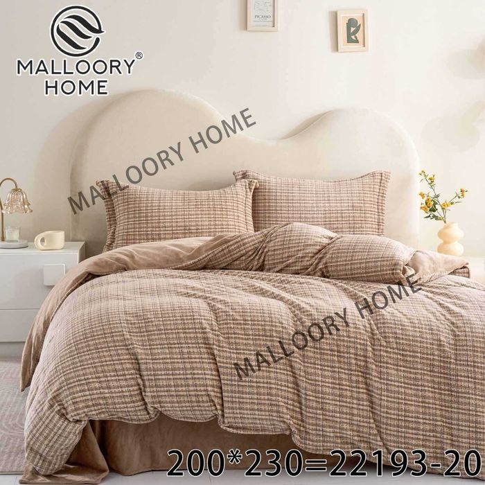 Постільна білизна ЄВРО Велюрова MALLORY HOME
