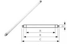 Świetlówka BL T8 F 20W lamp owadobójczych 60,5cm