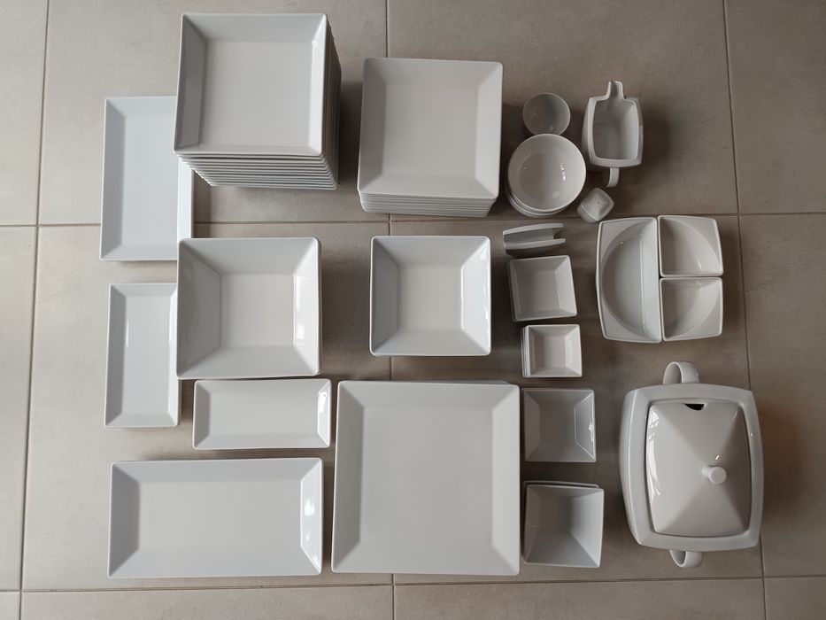 Serwis obiadowy 12 osobowy Lubiana Classic