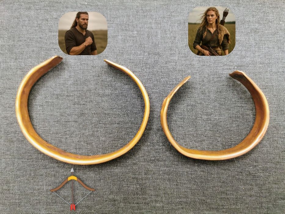 Unikalna ręcznie robiona miedziana bransoleta męska 100% czysta miedź