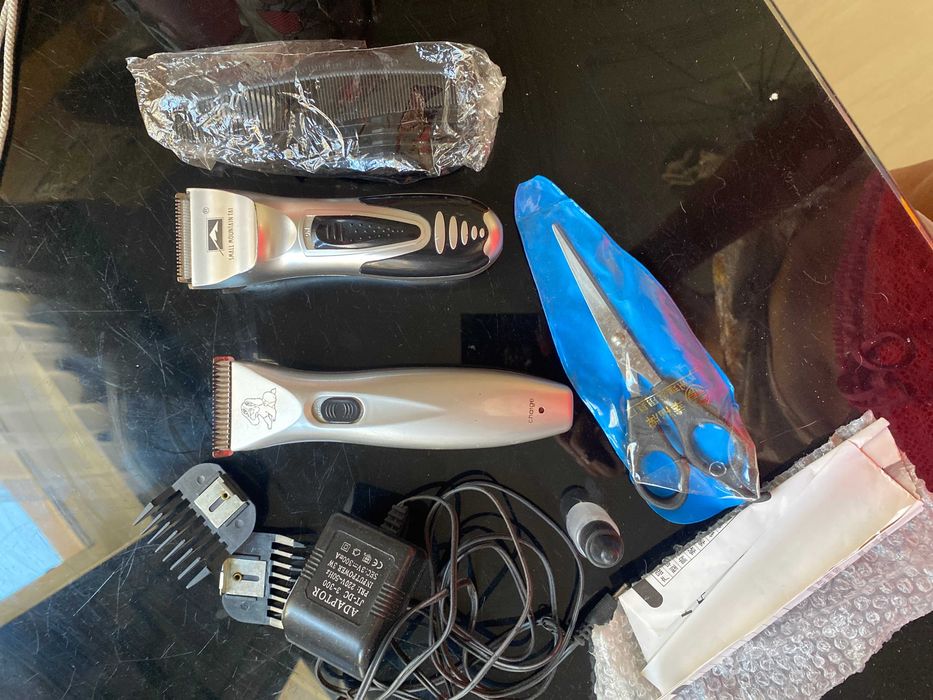 Машинка для стрижки собак, тример для тварин, бездротова і дротова