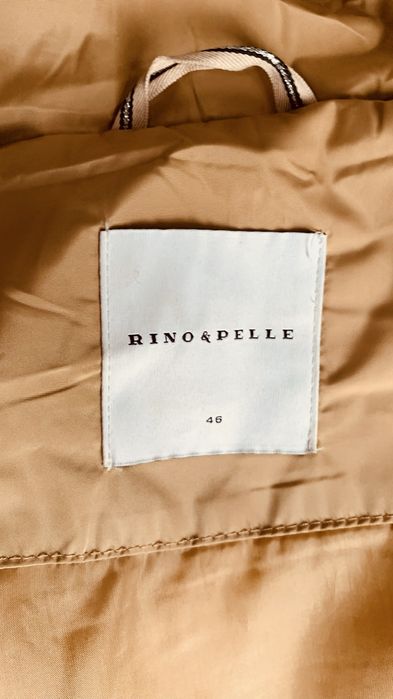 Długa kurtka pikowana płaszcz