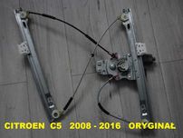 Podnośnik Mechanizm Szyby Citroen C5 III X7 Przód Prawy 08-16 [3a]