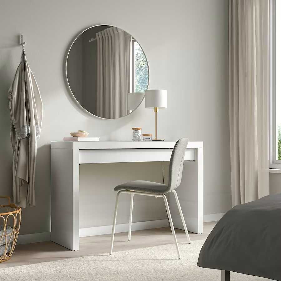 MALM Toaletka, biały, 120x41  Nowa w kartonie
