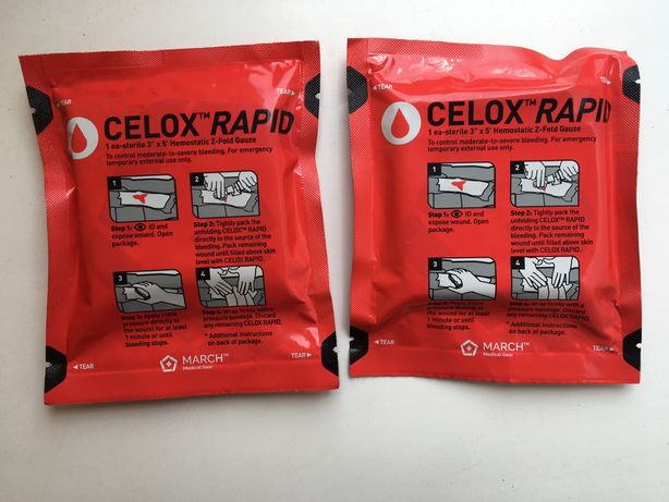 Celox Rapid Hemostatic