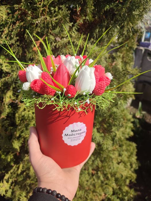 Букети з мила.Всі ручної роботи