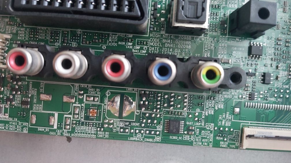 Материнка BN41-02098B до тв SAMSUNG UE40J5100AW