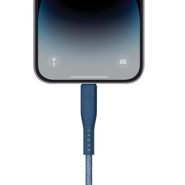 Kabel 3A Pd Mfi 60W Charge Usb-C Energea Niebieski/Blue Lightningc94