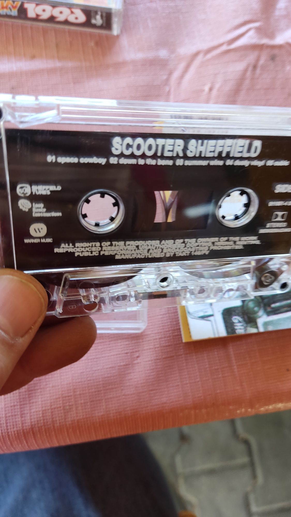 Scooter Sheffield kaseta audio