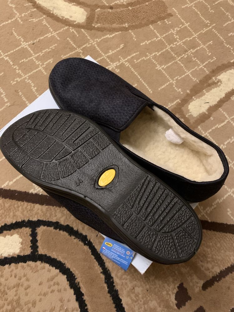 Buty drOrto z wełną owczą. Dla starszych osób r.44
