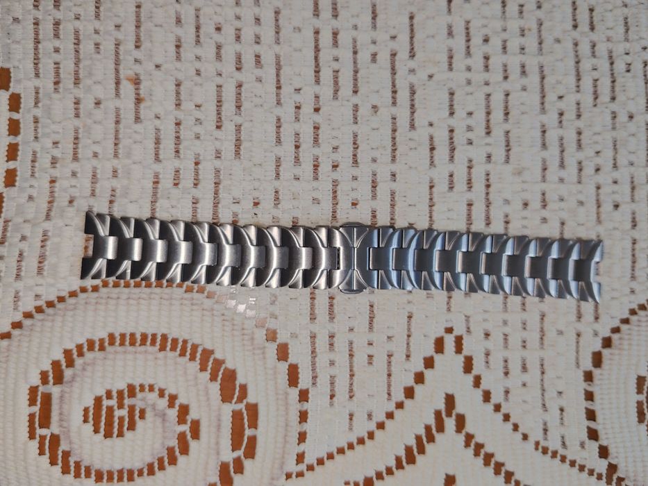 #Bransoleta do zegarka szer: 24 mm Pełne ogniwa