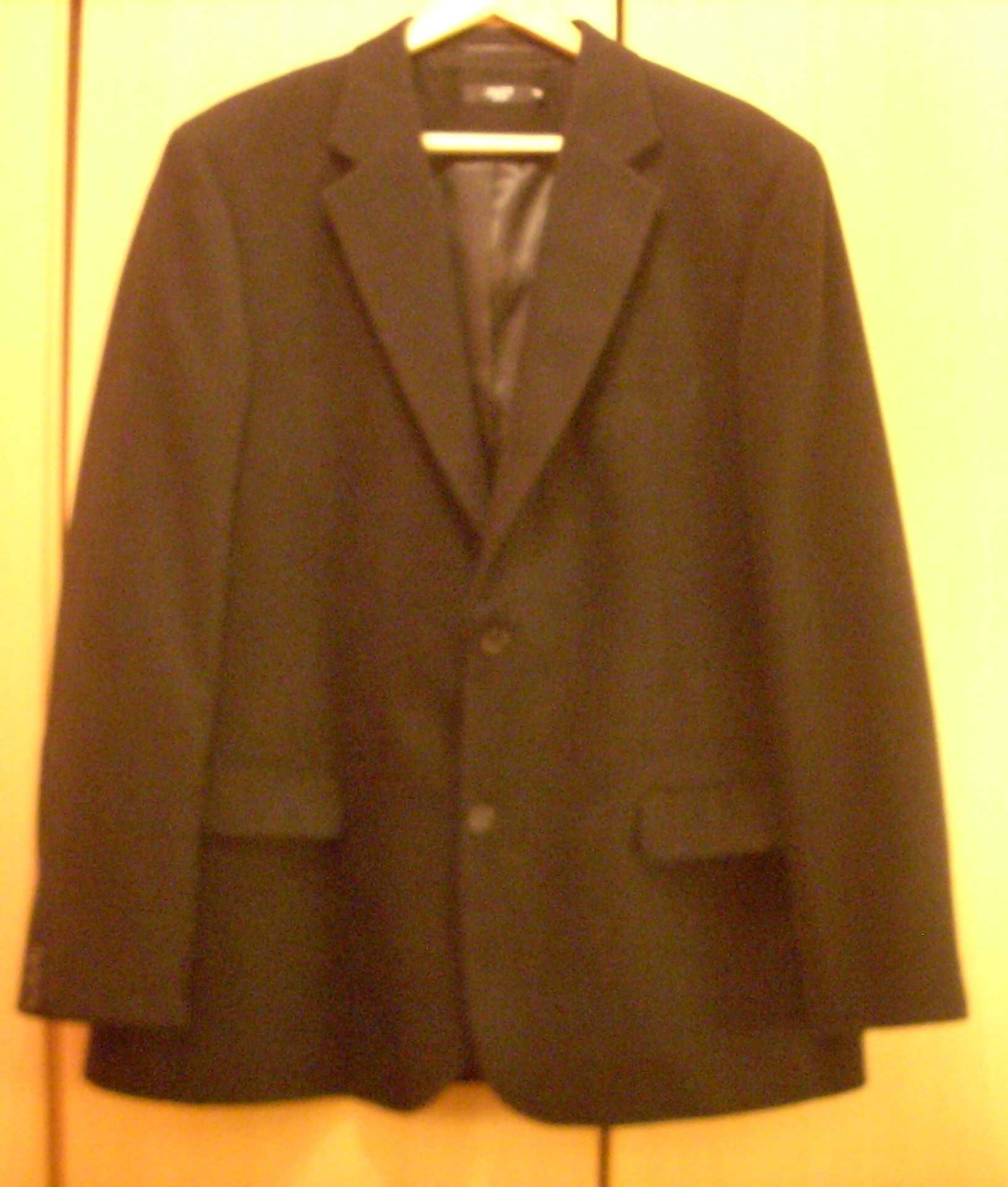 Blazer de homem preto tecido aveludado