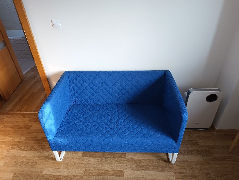 KNOPPARP Ikea sofa 2 osobowa w kolorze niebieskim
Sofa 2-osobowa, Kni