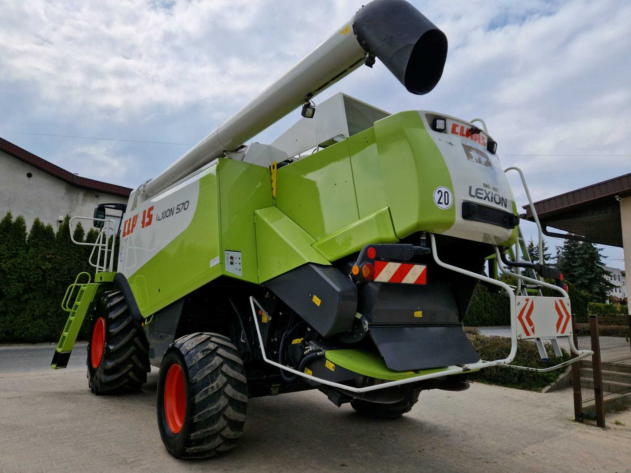 Cena 419 tyś PLN netto, Claas Lexion 570, Vario 750