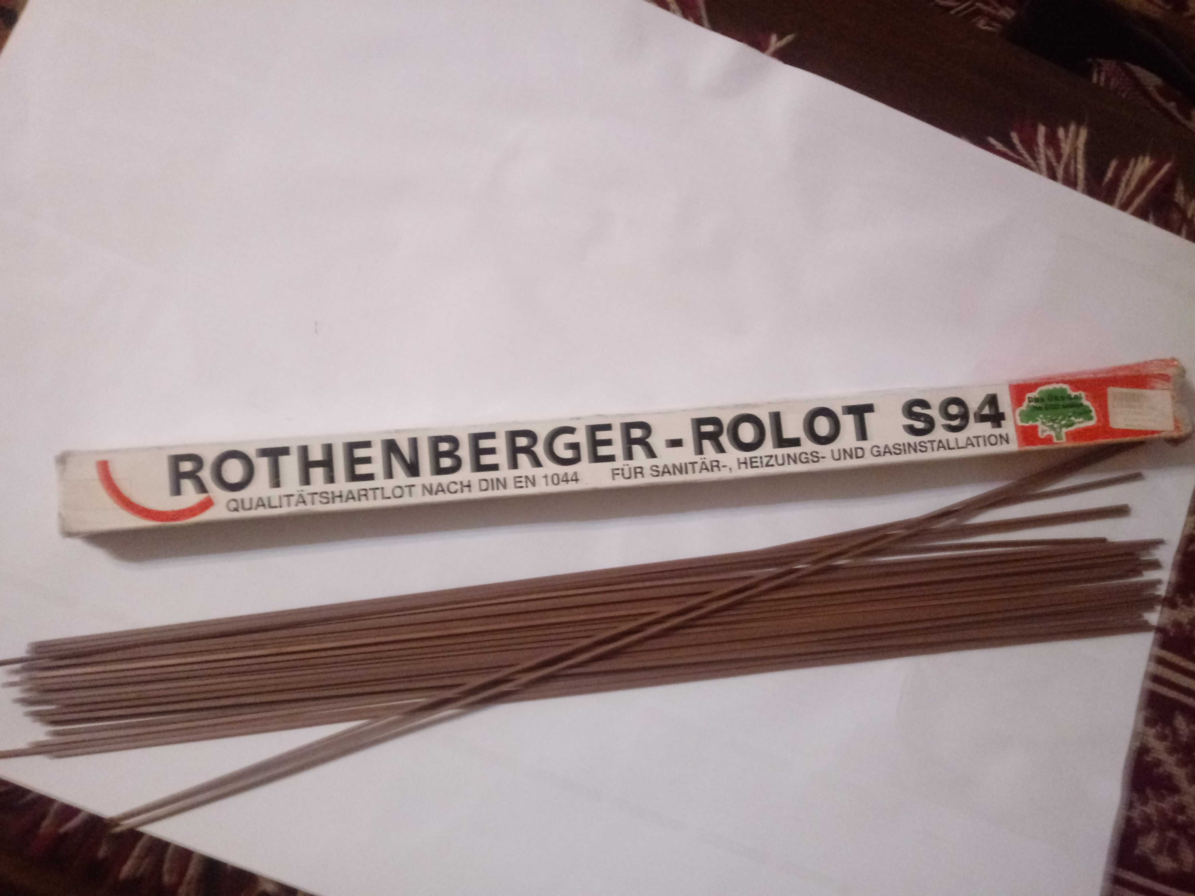 Lut twardy ROLOT S 94 (CP 203)   0,5kg  2mm x 2mm ROTHENBERGER