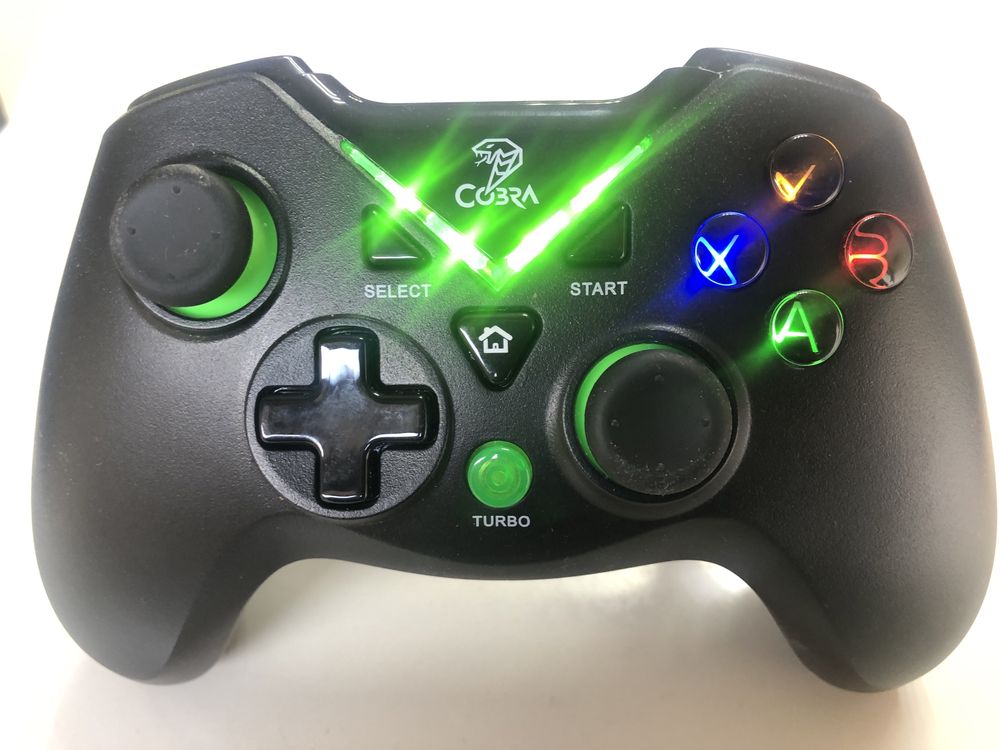 Беспроводной геймпад Savio Cobra QSP304 Black. PC. PS3. XBOX one
