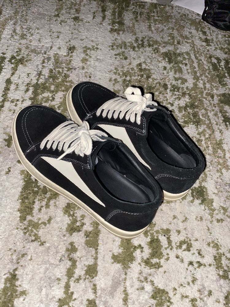 Кеды Rick Owens Vans opium archive