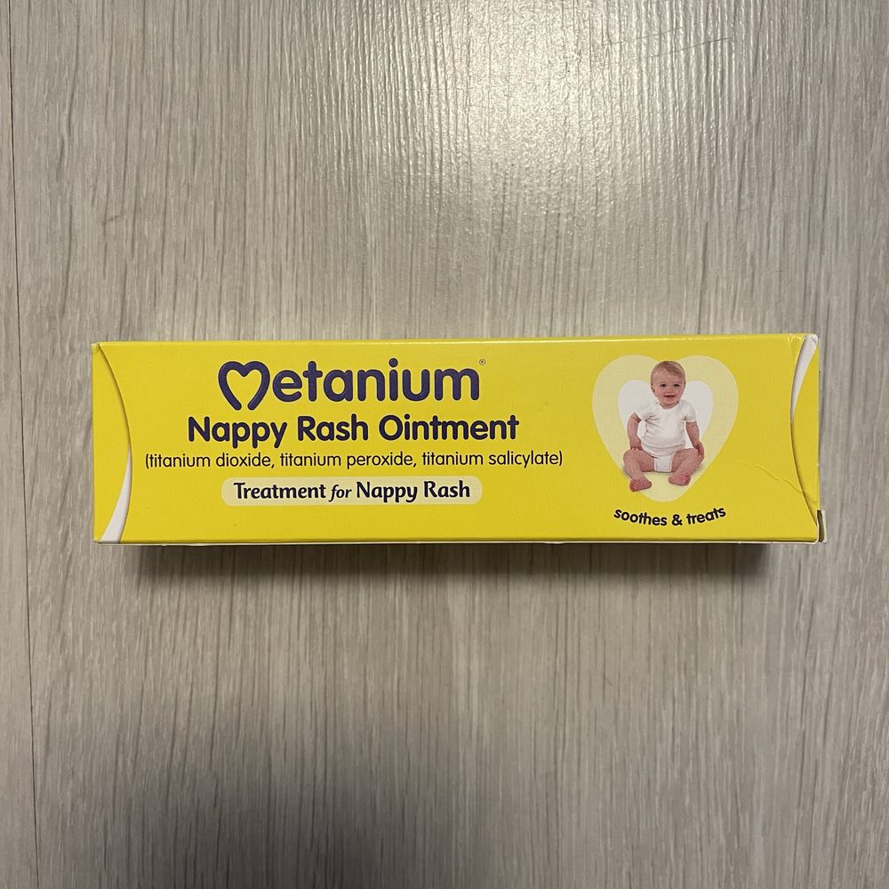 Metanium Nappy Rash maść na odparzenia dla niemowląt 30g NOWA