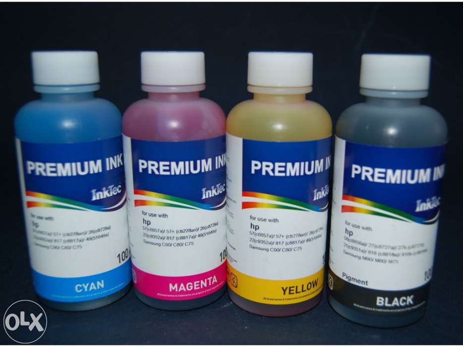 Tinta Premium INKTEC para tinteiros HP