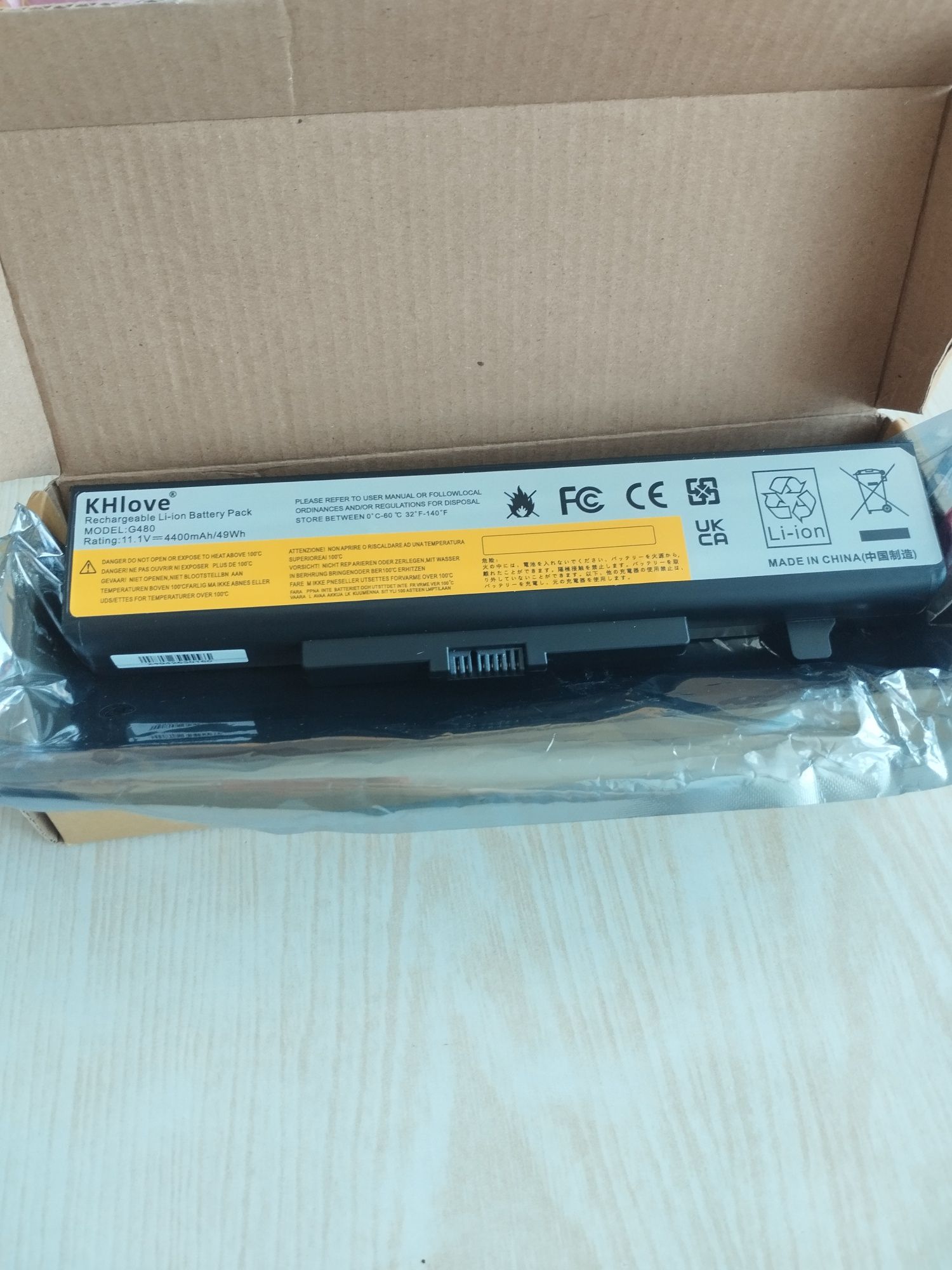 Батарея для ноутбука Lenovo , model G 480 та інші