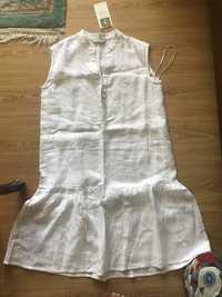 Biała letnia sukienka