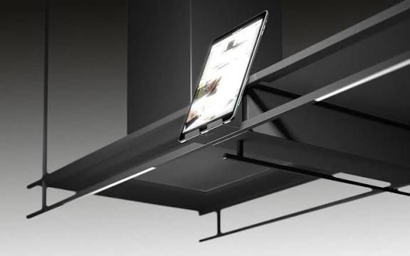 Nowy okap wyspowy stelażowy 140 cm, sklep 8 tys