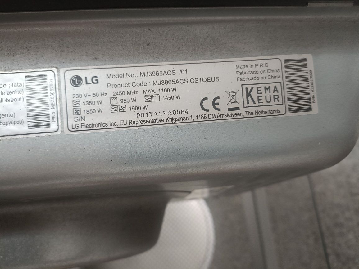 Microondas LG Neochef