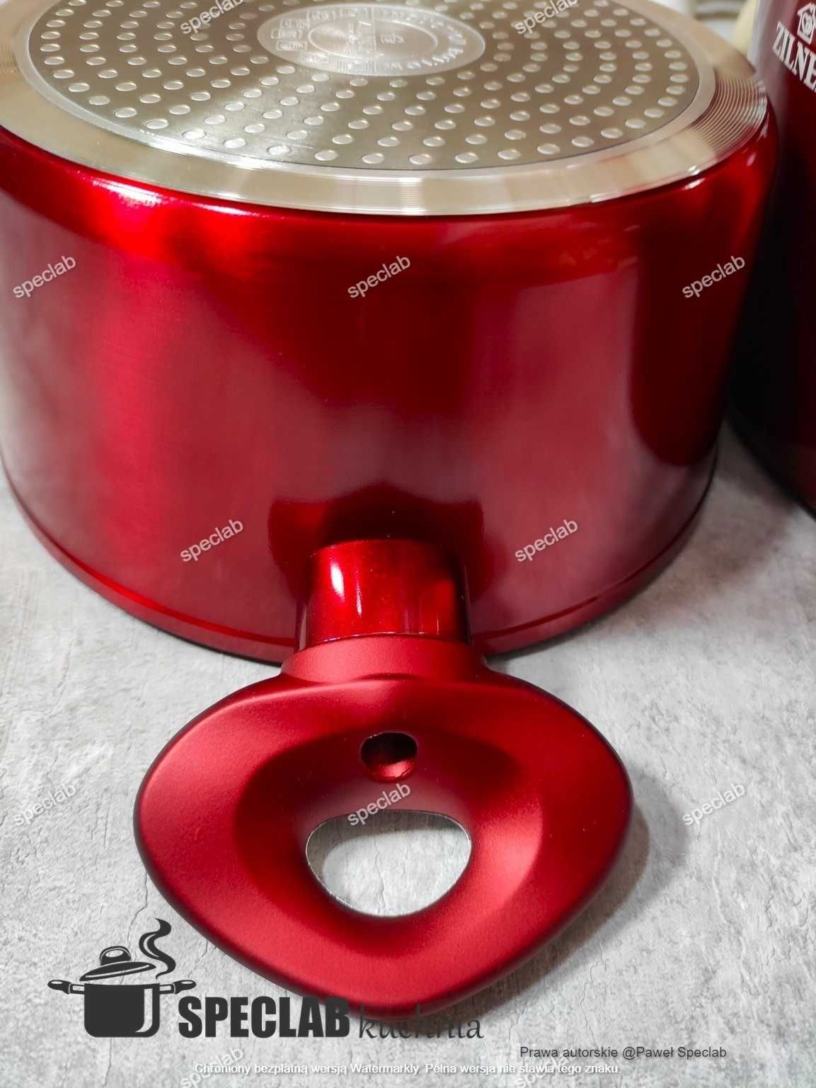 Zestaw garnków ZL-8561. Gaz, indukcja, halogen, piekarnik