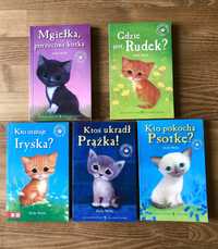 5 x Książki o kotkach