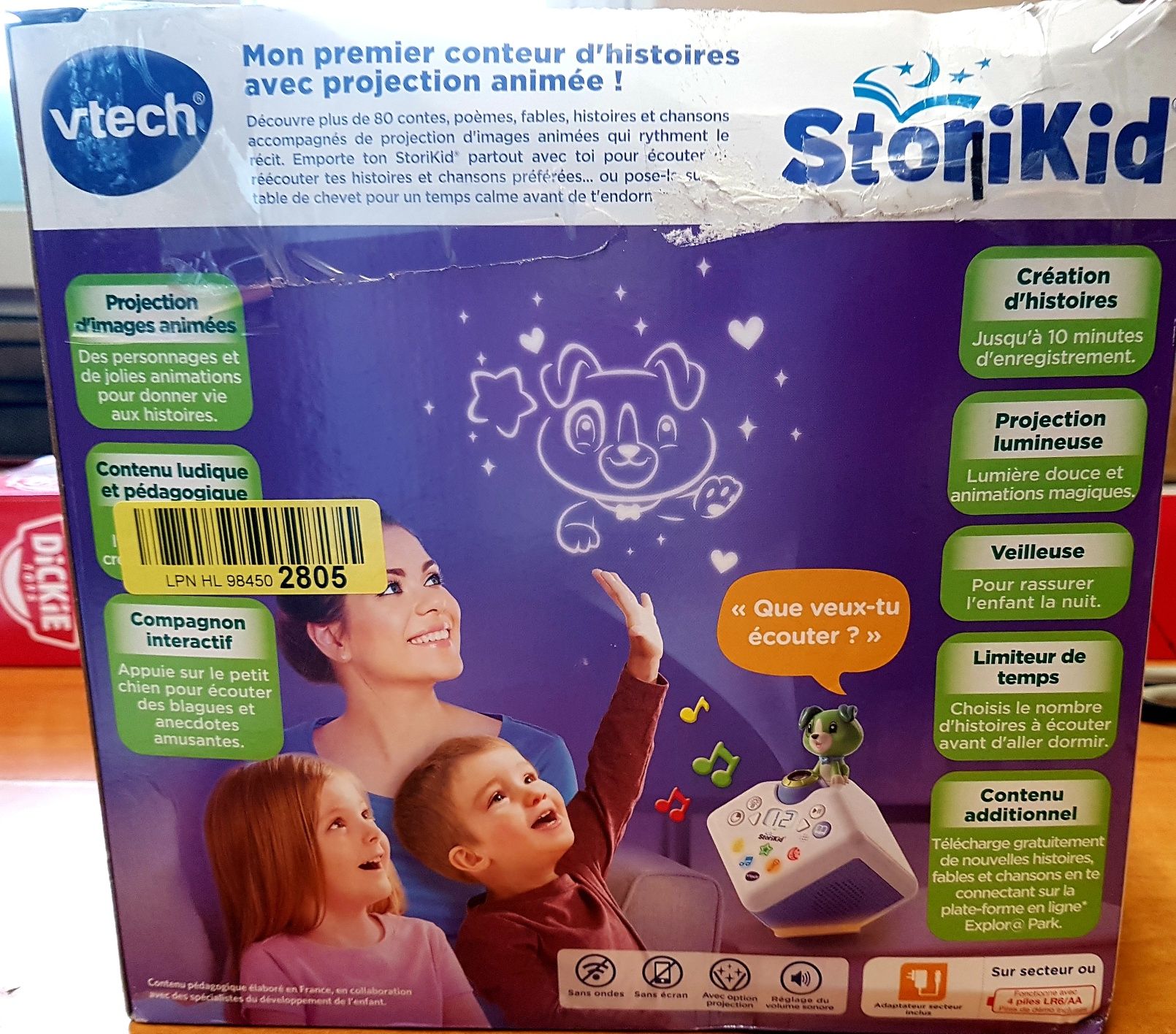 Interaktywny projektor dla dzieci Vtech Storikid nowy