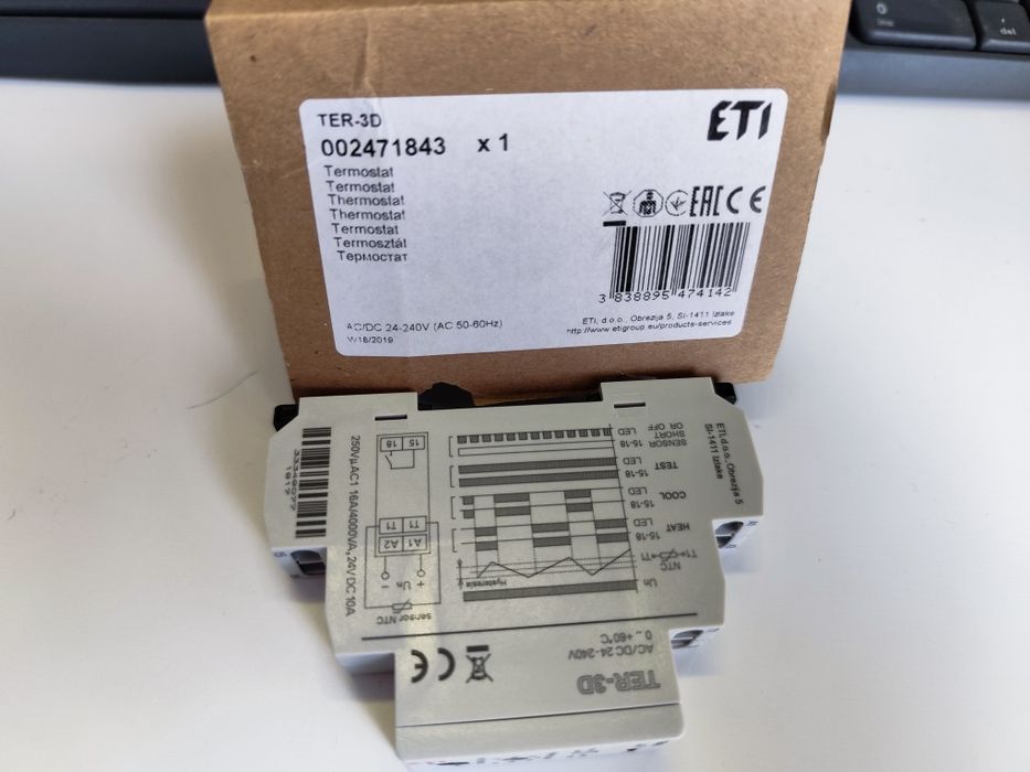 Реле контролю температури TER-3D ETI 2471843