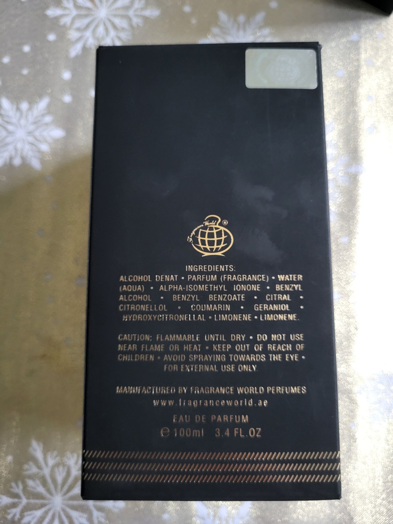 Fragrance world varakh gold 90/100ml