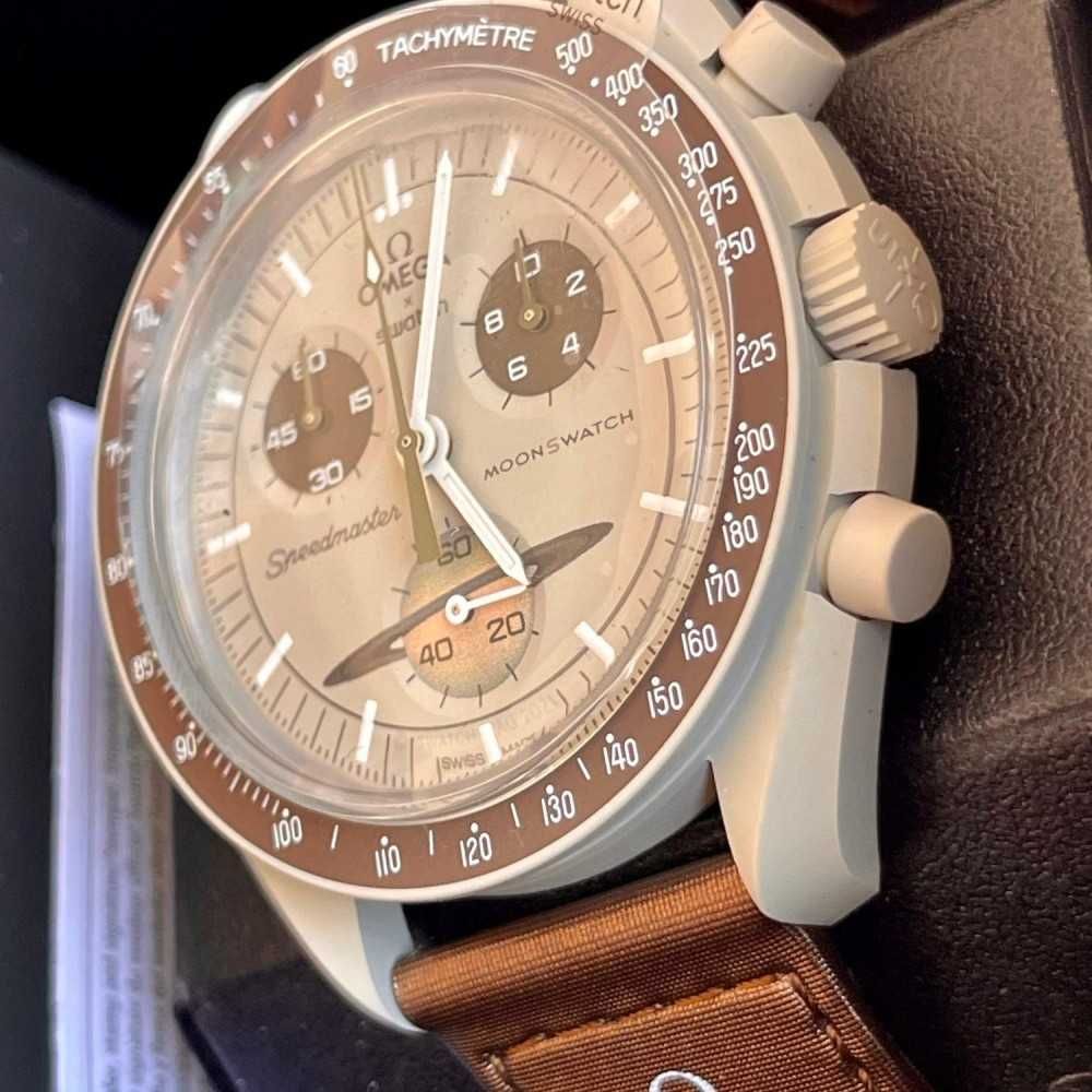 Omega x Swatch Saturn SO33T100 Tlenowa Gwarancja 5 Lat