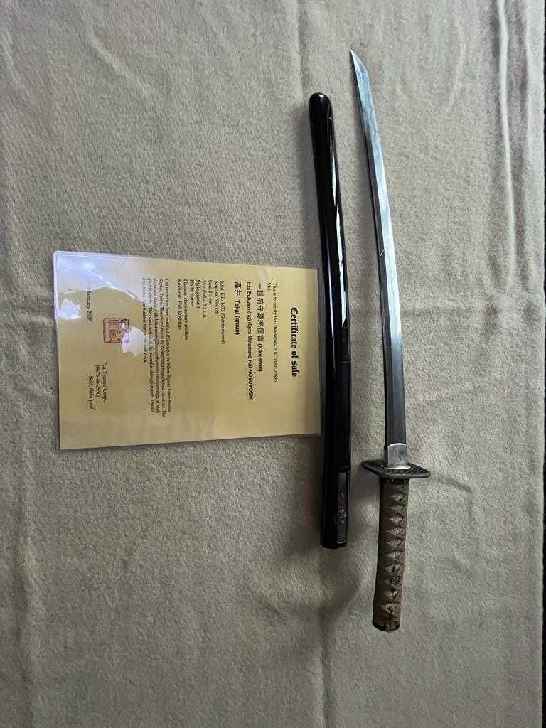 Miecz wakizashi-orginalny japoński