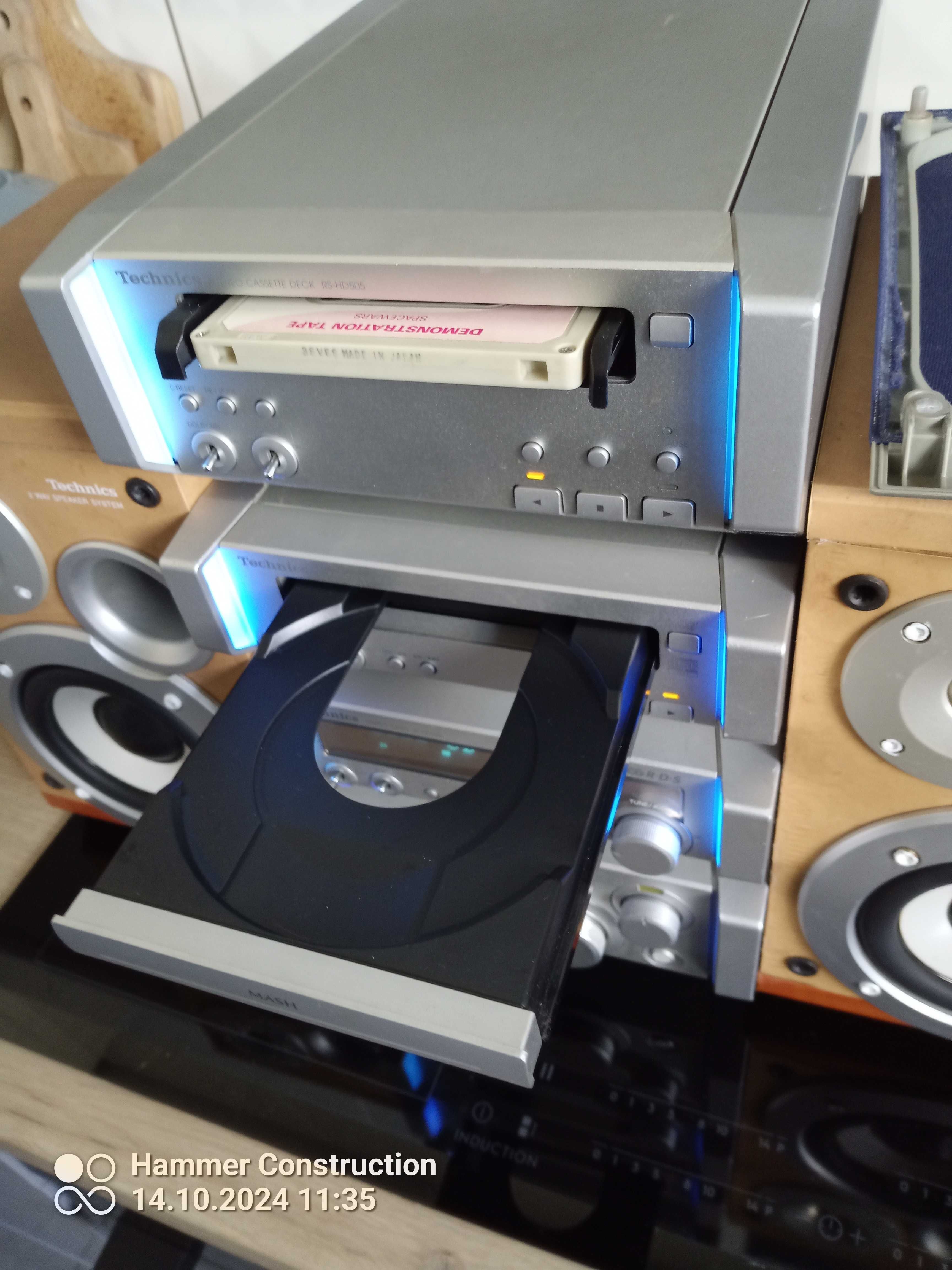 Sprzedam Elementy Wieży Technics HD 505 kolumny SL-HD81