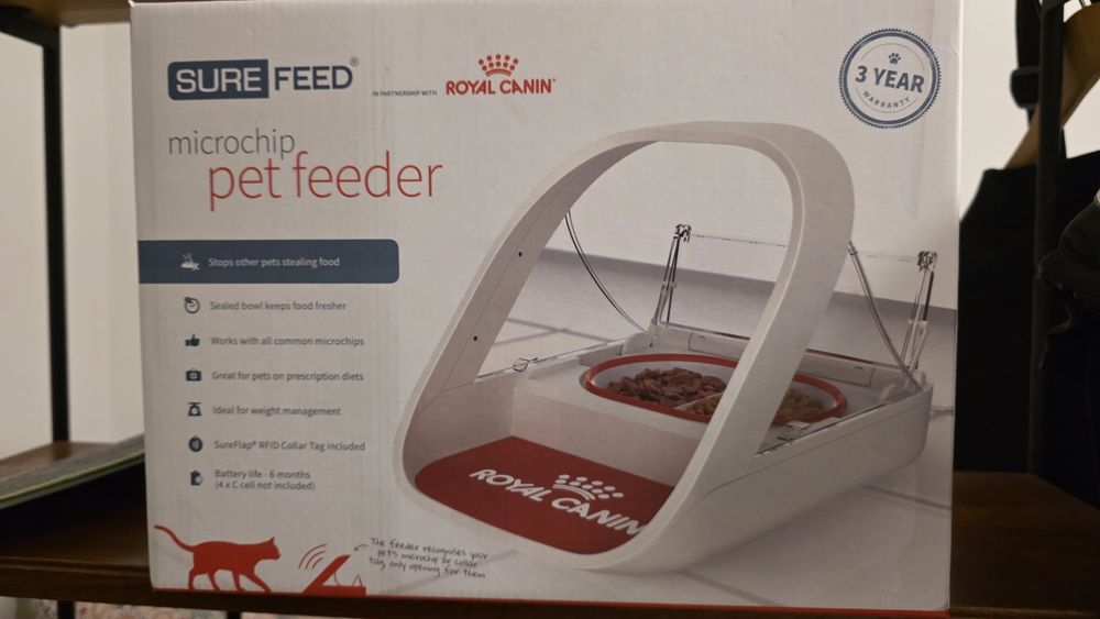 Petcare Surefeed Comedouro Automático com Microchip