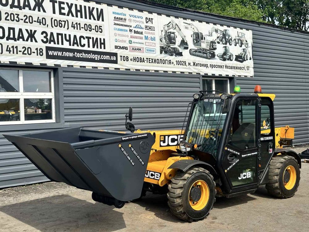 Телескопічний навантажувач jcb 525-60