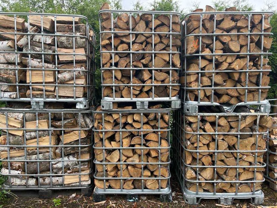 Drewno kominkowe opałowe DĄB BUK BRZOZA SOSNA OLCHA dostawa KATOWICE